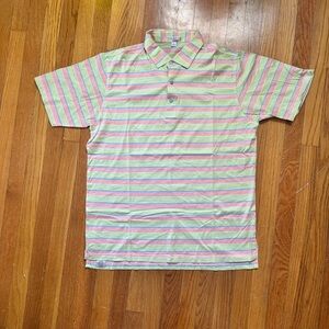 Peter Millar Multicolor Striped Polo